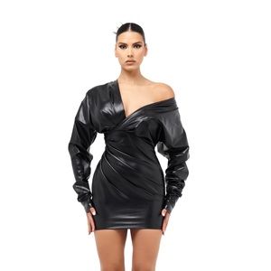 Coucoo “leather” dress